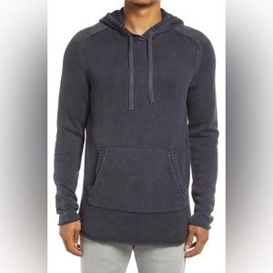 Rails Beachwood Organic Cotton Hoodie Sweater Men’s, Large, Washed Black, NWT